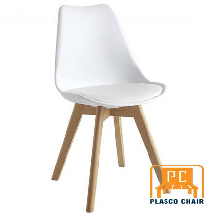 which country export the most plastic chairs with wooden base?
