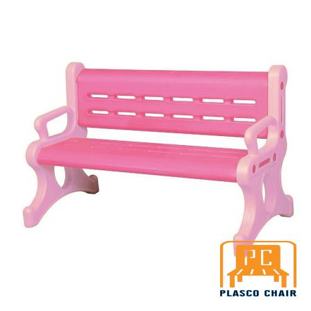 What are plastic benches made from?